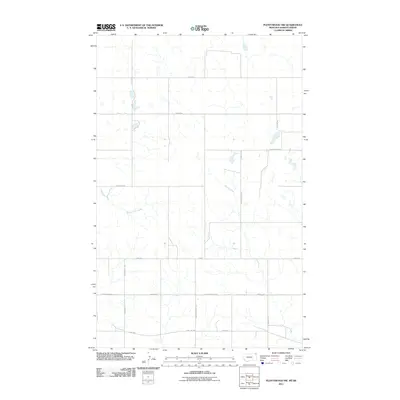 2011 Map of Plentywood NW, 2011 Print