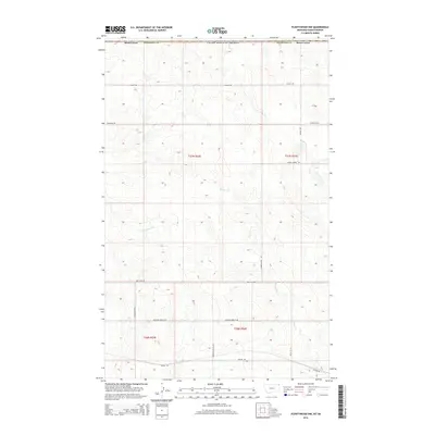 2014 Map of Plentywood NW, 2014 Print