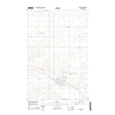 2014 Map of Plentywood, 2014 Print