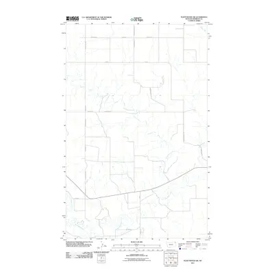 2011 Map of Plentywood SW, 2011 Print