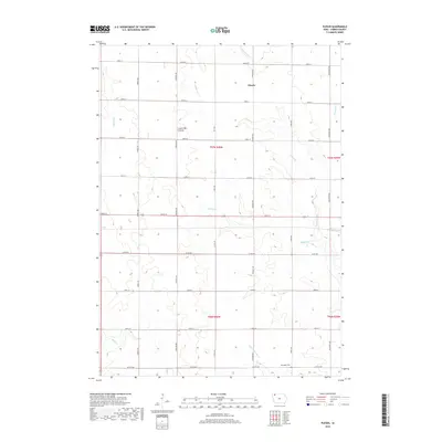 2018 Map of Plessis, 2018 Print