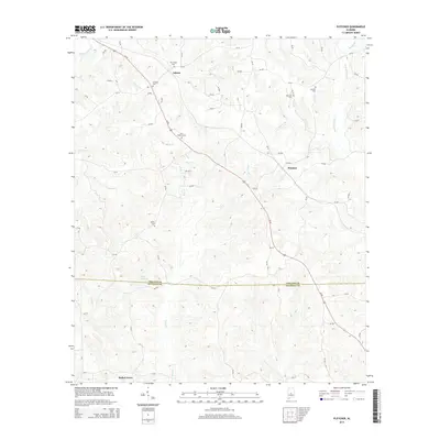 2014 Map of Pletcher, 2014 Print