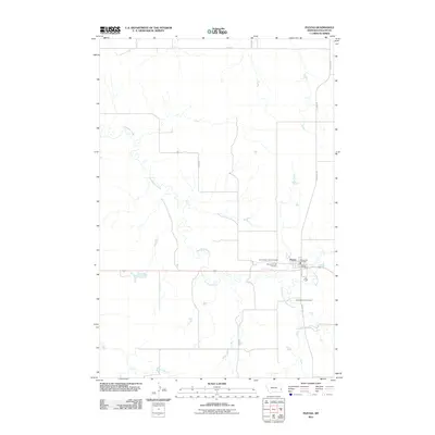 2011 Map of Plevna, 2011 Print
