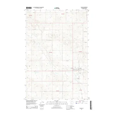 2014 Map of Plevna, 2014 Print