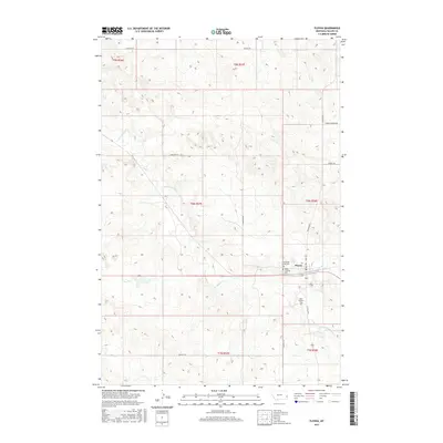 2017 Map of Plevna, 2017 Print
