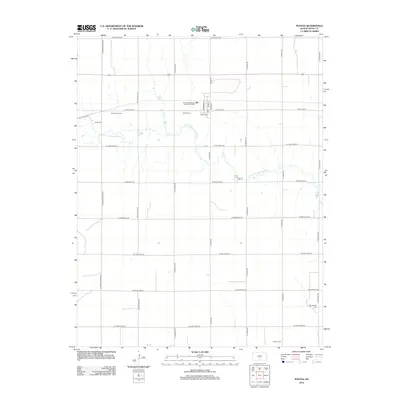 2012 Map of Plevna, 2012 Print