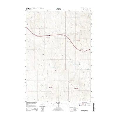 2015 Map of Ploessers Draw, 2015 Print