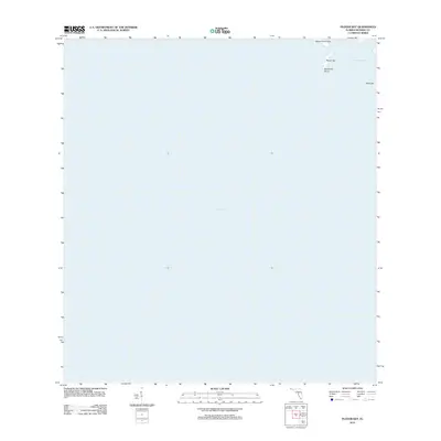 2012 Map of Plover Key, 2012 Print