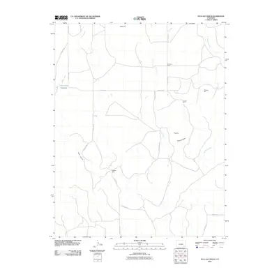2010 Map of Plug Hat Ranch, 2010 Print