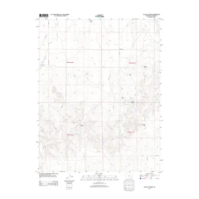2013 Map of Plug Hat Ranch, 2013 Print