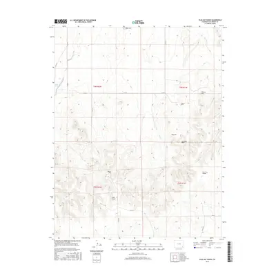2016 Map of Plug Hat Ranch, 2016 Print