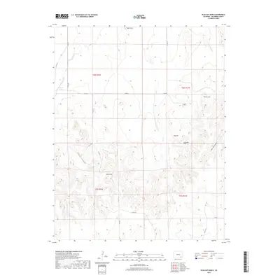2019 Map of Plug Hat Ranch, 2019 Print