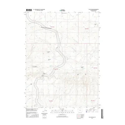 2016 Map of Plug Hat Rock, 2016 Print