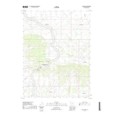 2019 Map of Plug Hat Rock, 2019 Print