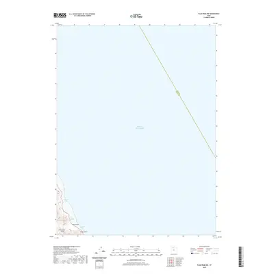 2020 Map of Plug Peak NW, 2020 Print