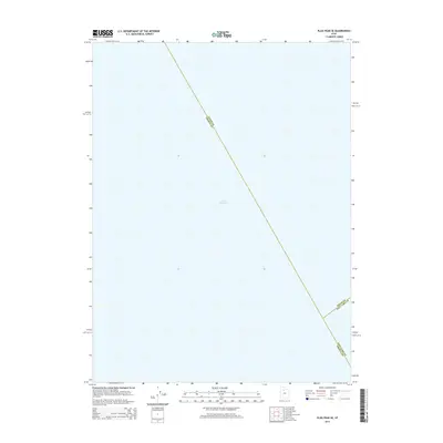 2014 Map of Plug Peak SE, 2014 Print