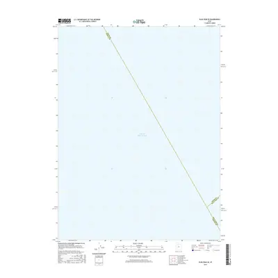 2017 Map of Plug Peak SE, 2017 Print