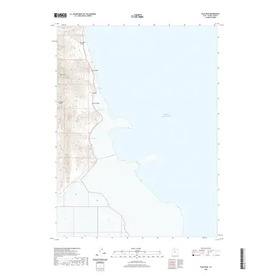 2020 Map of Plug Peak, 2020 Print