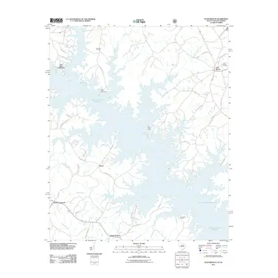 2011 Map of Plum Branch, 2011 Print