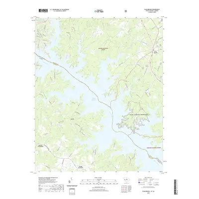 2020 Map of Plum Branch, 2020 Print
