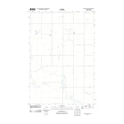 2011 Map of Plum Butte NE, 2011 Print