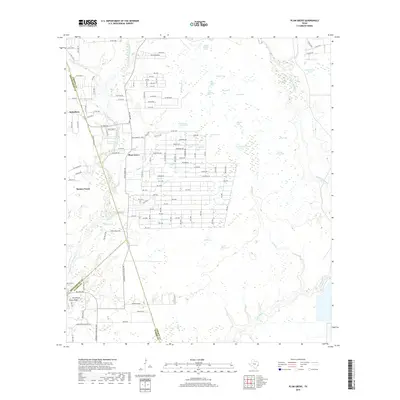 2019 Map of Plum Grove, 2019 Print