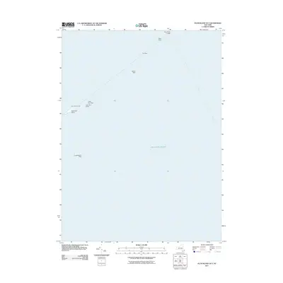2011 Map of Plum Island OE E, 2011 Print