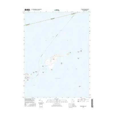 2016 Map of Plum Island, 2016 Print
