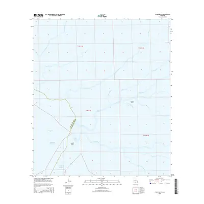2015 Map of Plumb Bayou, 2015 Print