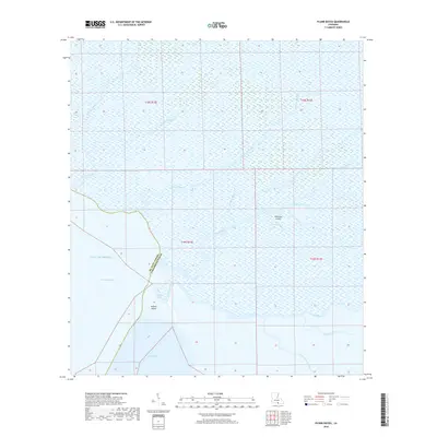 2018 Map of Plumb Bayou, 2018 Print