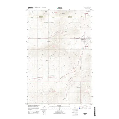 2013 Map of Plummer, 2013 Print