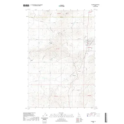 2020 Map of Plummer, 2020 Print