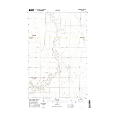2016 Map of Plummer NW, 2016 Print