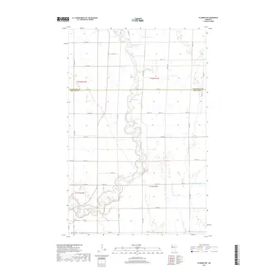 2019 Map of Plummer NW, 2019 Print