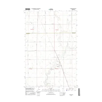2016 Map of Plummer, 2016 Print