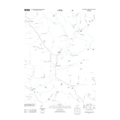 2013 Map of Plummers Landing, 2013 Print