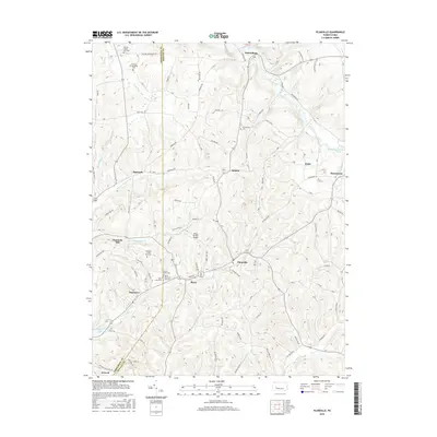 2016 Map of Plumville, 2016 Print