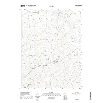 2019 Map of Plumville, 2019 Print