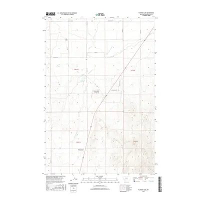 2017 Map of Plunket Lake, 2017 Print