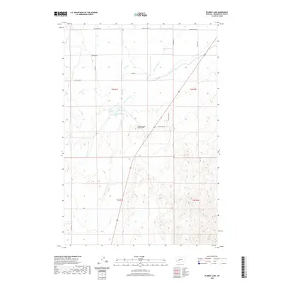 2020 Map of Plunket Lake, 2020 Print