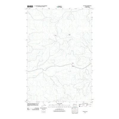 2011 Map of Pluvius, 2011 Print