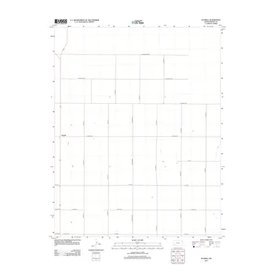 2012 Map of Plymell, 2012 Print
