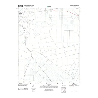 2010 Map of Plymouth East, 2010 Print