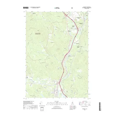 2018 Map of Plymouth, 2018 Print