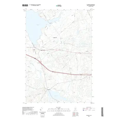 2018 Map of Plymouth, 2018 Print