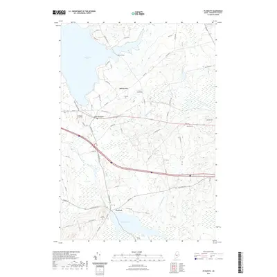 2021 Map of Plymouth, 2021 Print