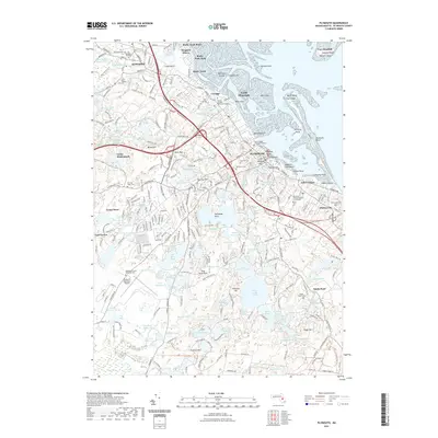 2021 Map of Plymouth, 2021 Print