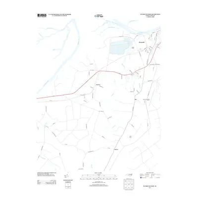 2013 Map of Plymouth West, 2013 Print