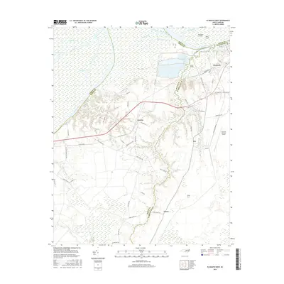 2016 Map of Plymouth West, 2016 Print