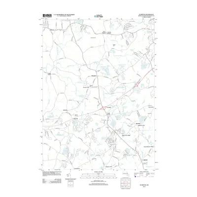 2012 Map of Plympton, 2012 Print